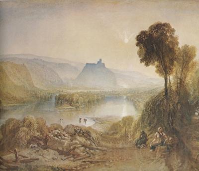 Joseph Mallord William Turner Prudhoe Castle,Northumberland (mk31) France oil painting art